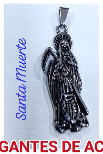 Colgante de Acero - Santa Muerte