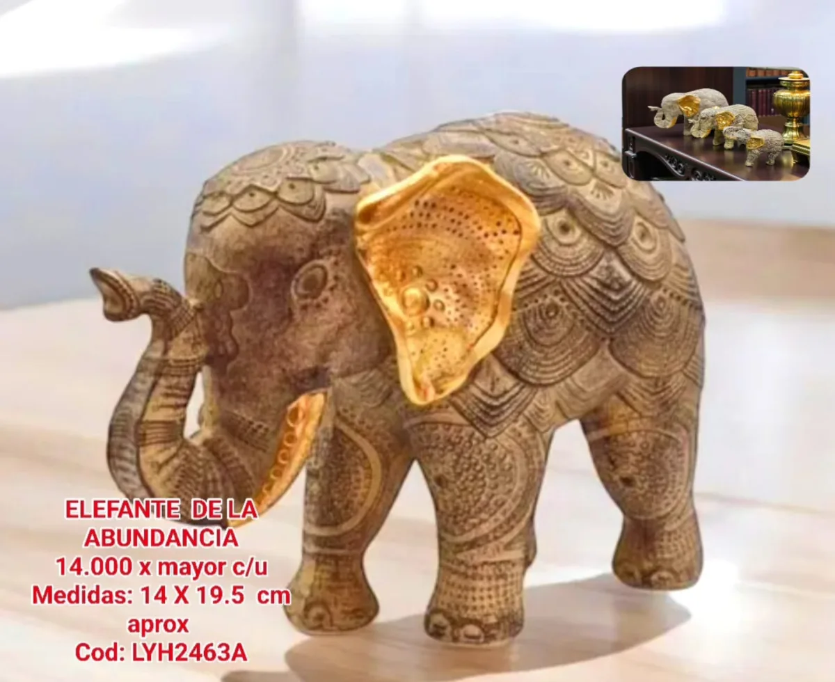 Estatua Elefante de la Abundancia