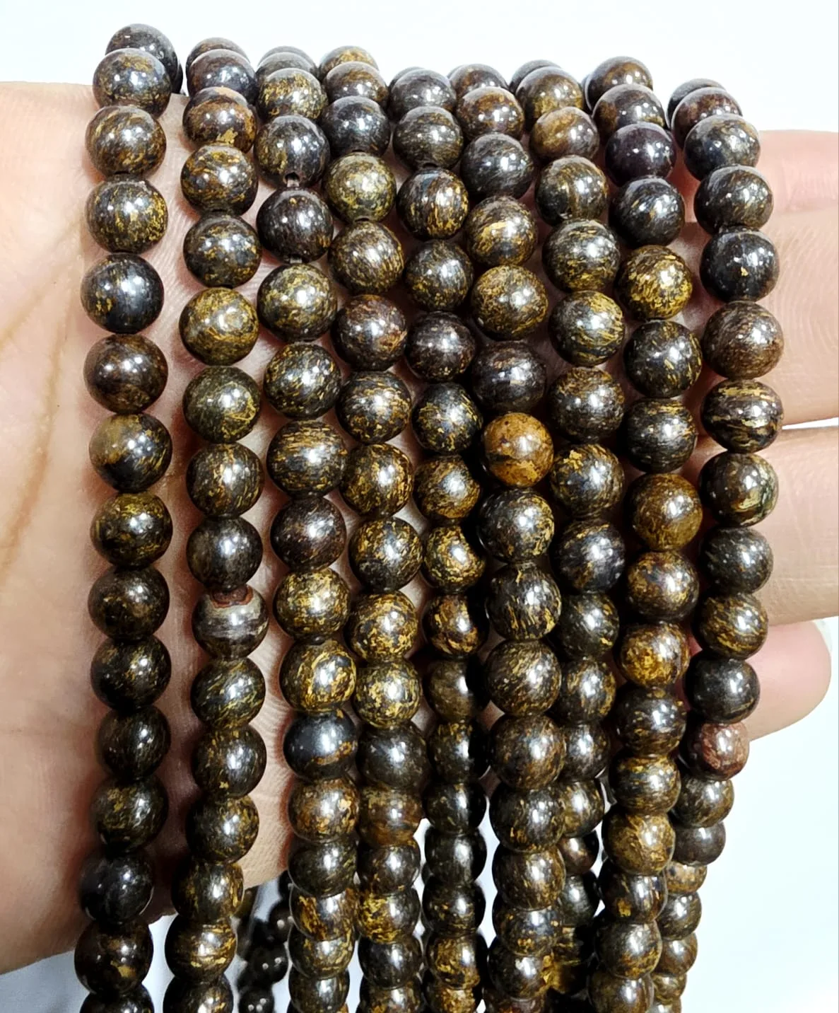 Tira de piedras de Broncita N°6
