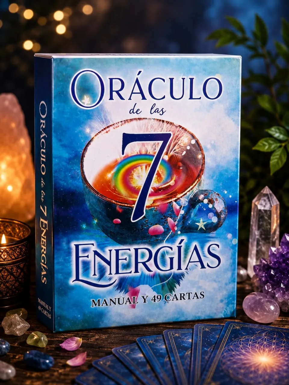 Oráculo De Las 7 Energías Manual Y 49 Cartas Colette Baron
