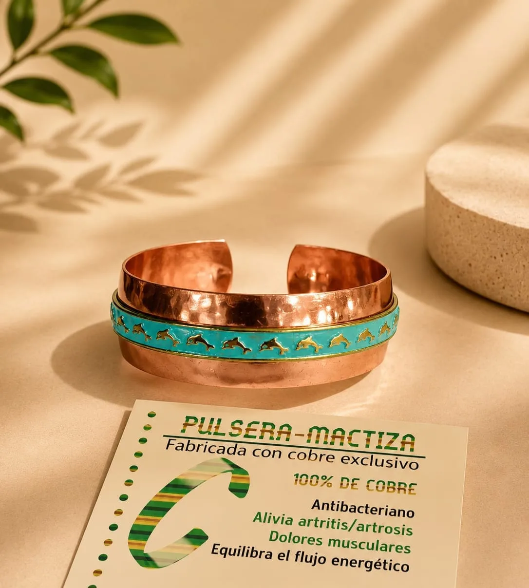 Pulsera de Cobre Maciza