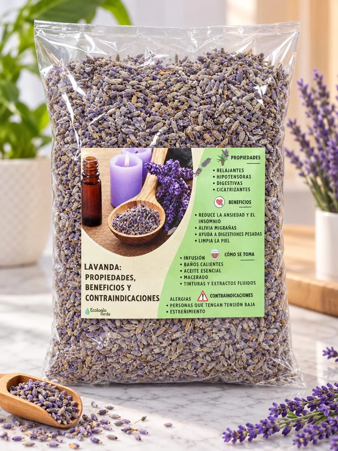 Flores de Lavanda Secas
