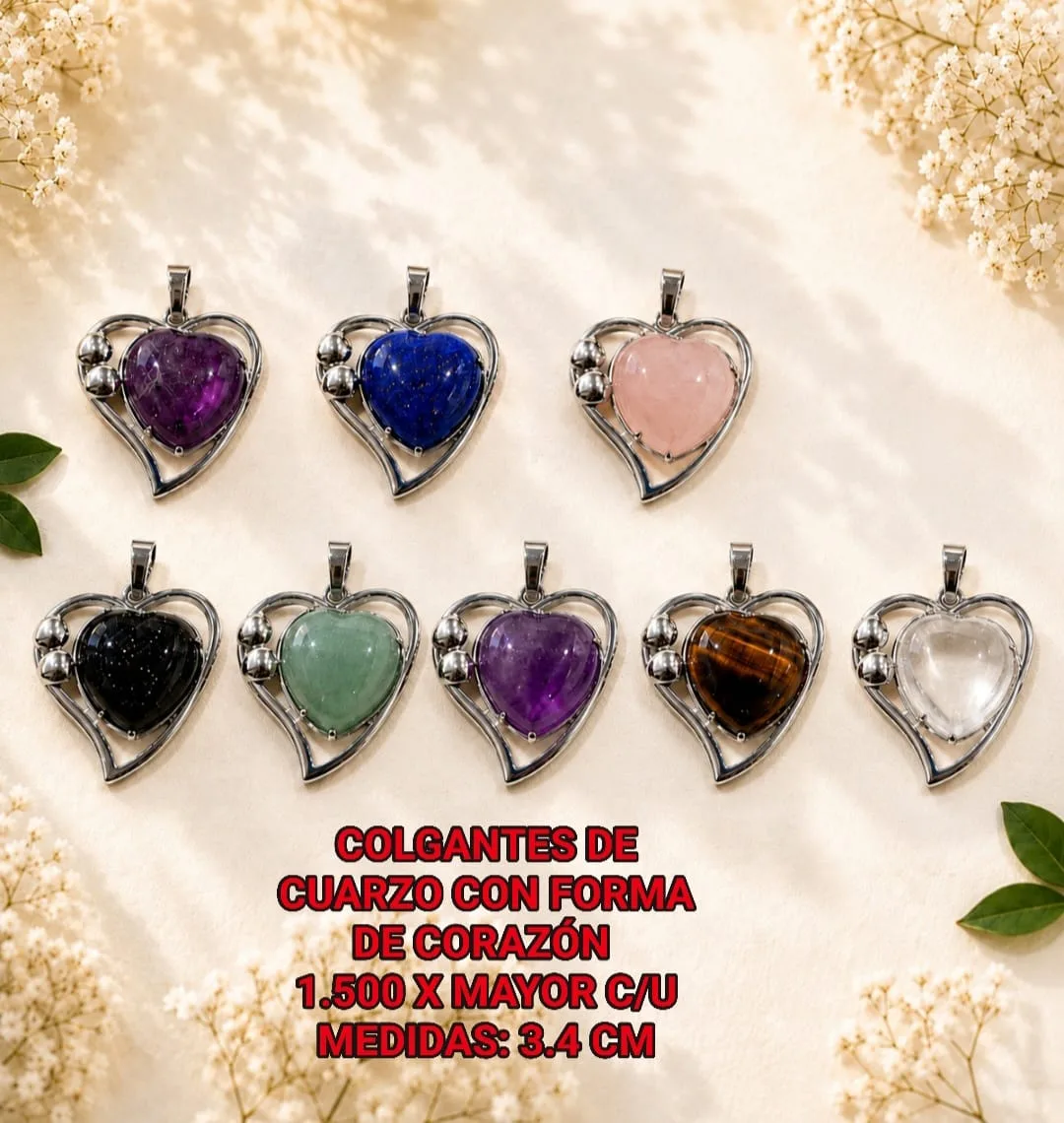 Colgantes de corazón