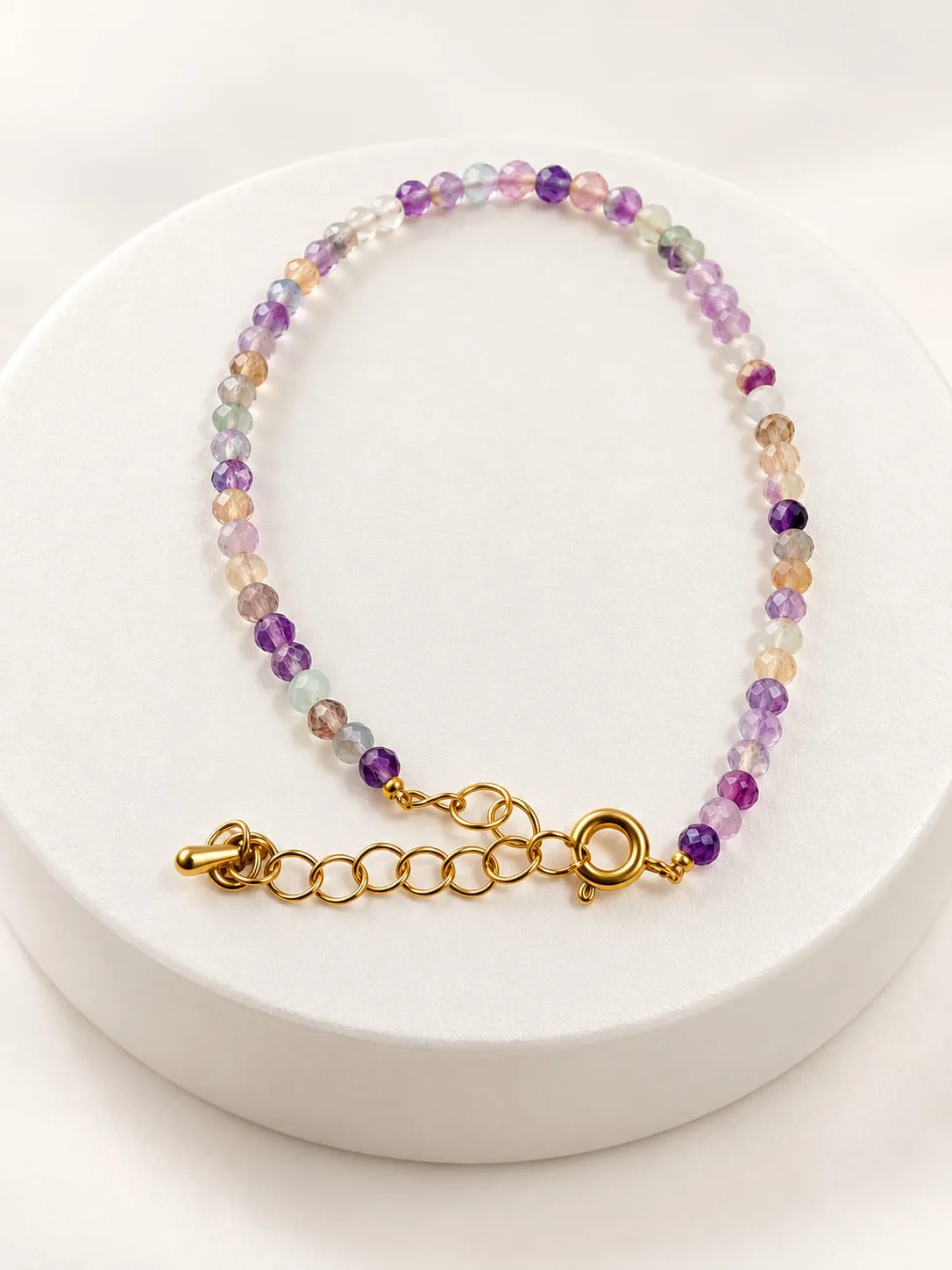 Pulsera Microondas Fluorita 3 mm