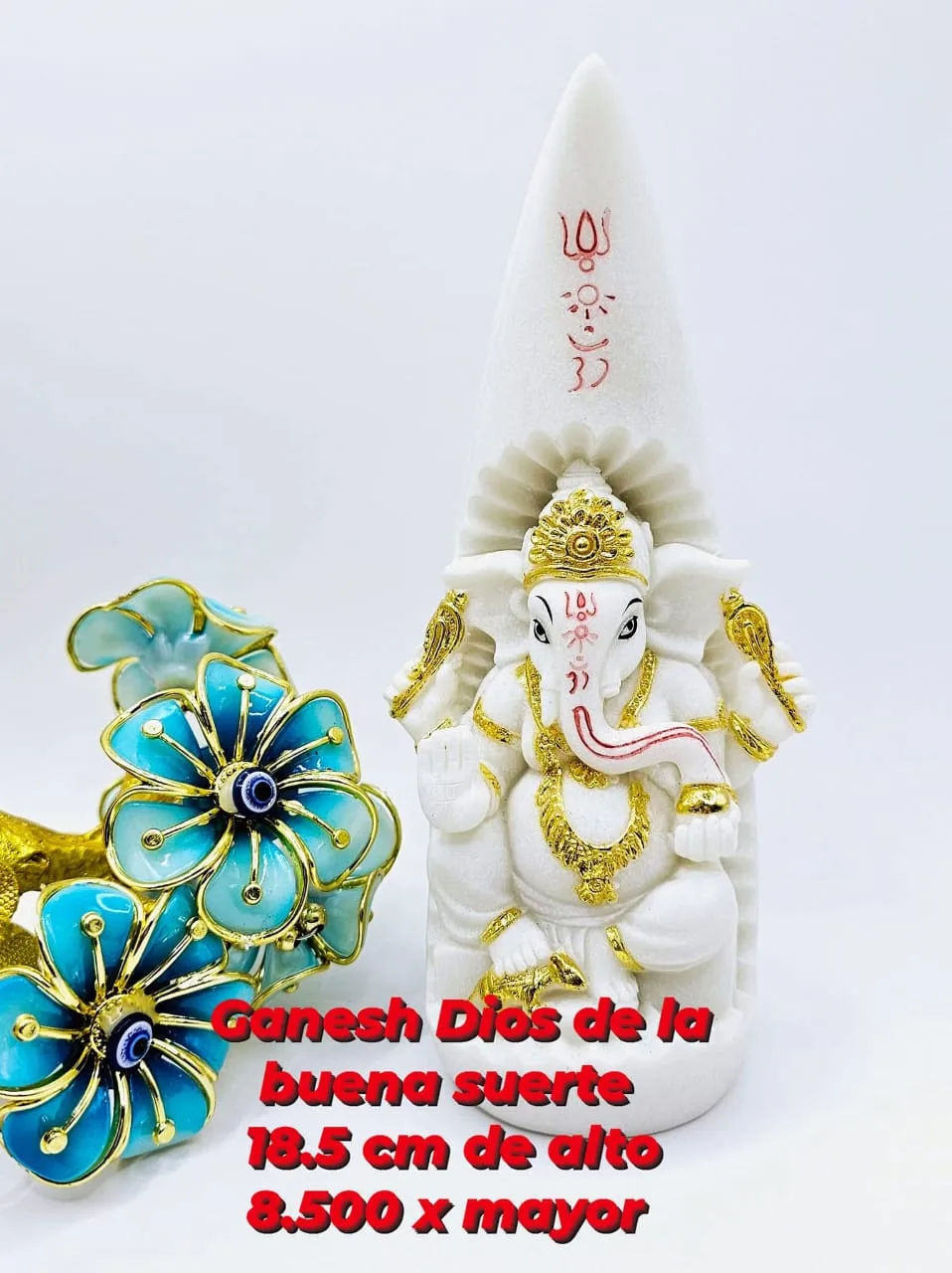 Estatua Ganesha de la Suerte