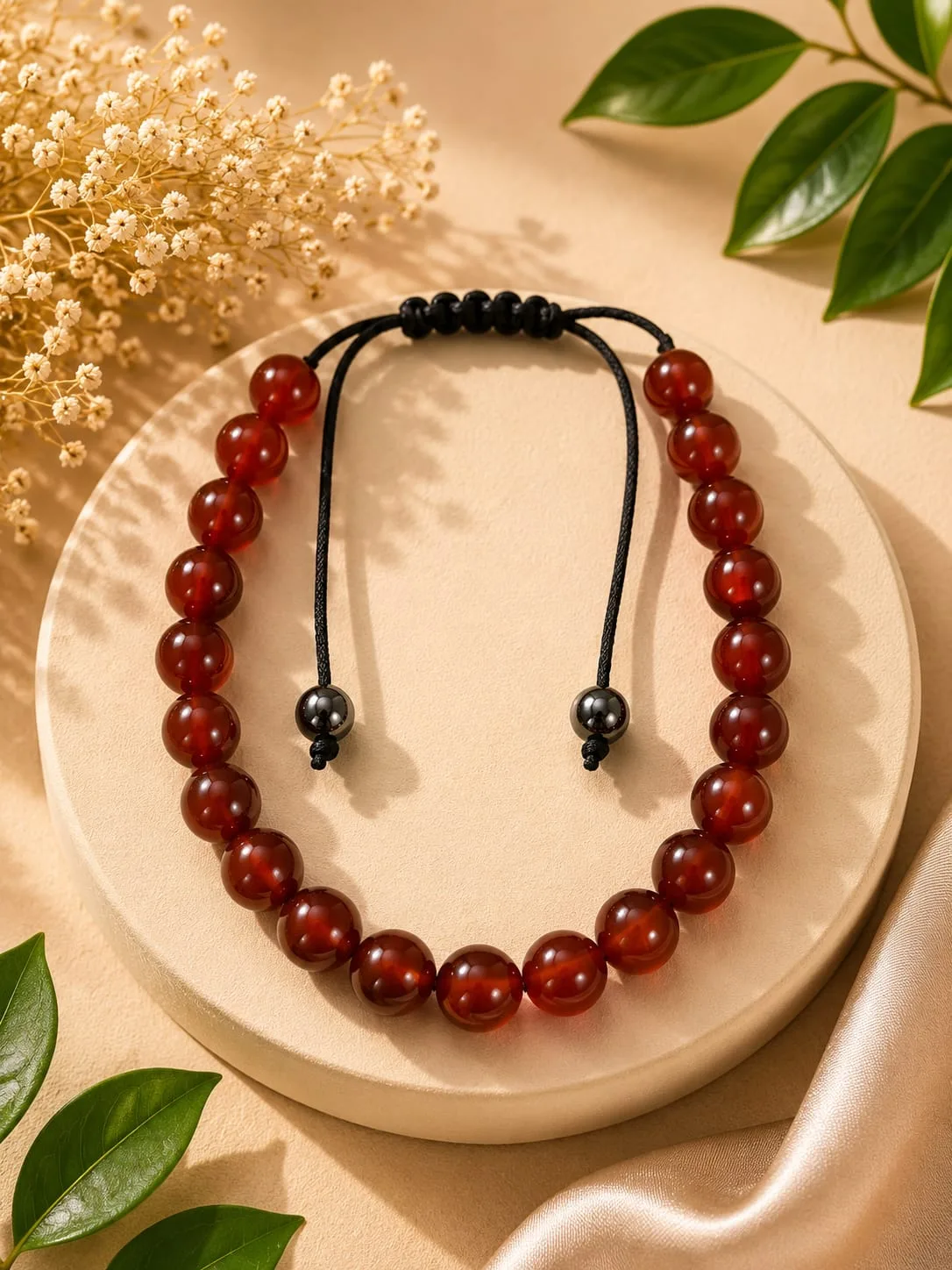 Pulsera de Cornalina 8mm