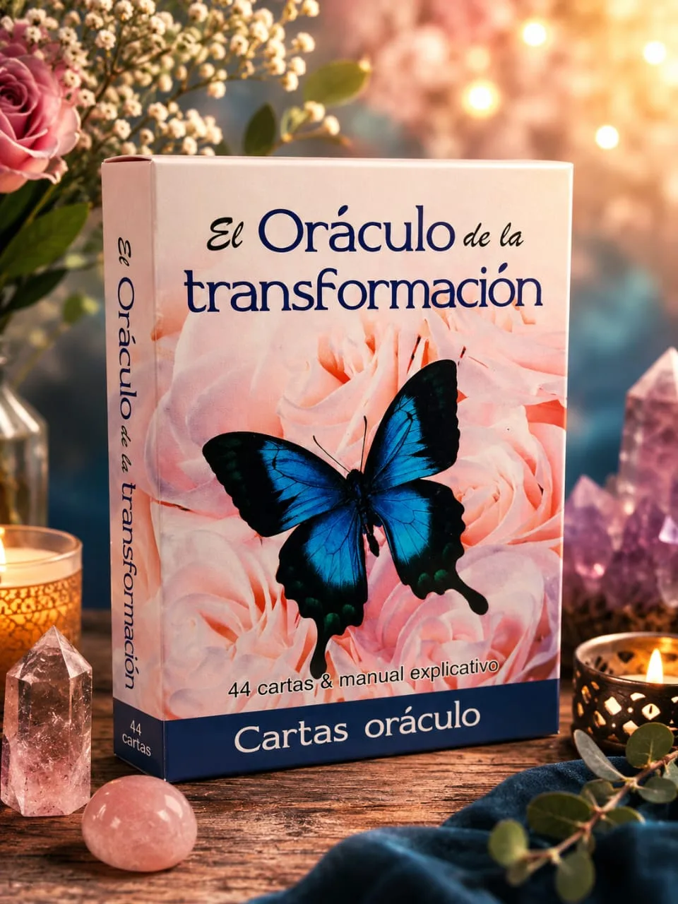 Oráculo De La Transformación Manual Y 44 Cartas Guía Tarot