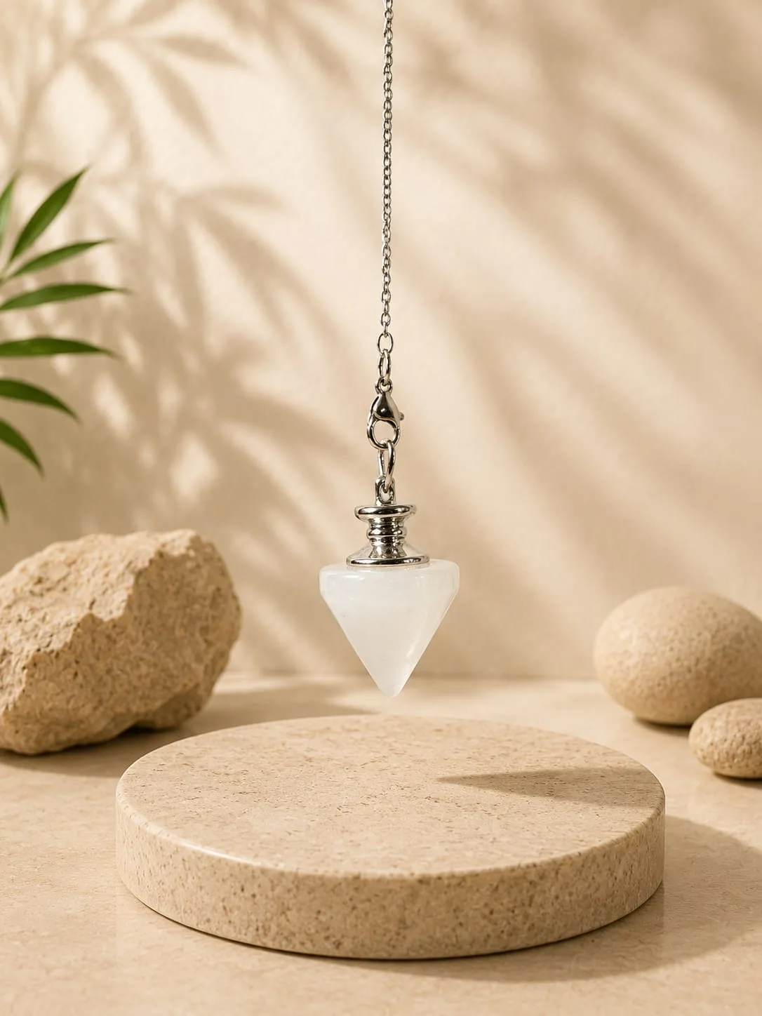 Péndulo Cuarzo Cristal