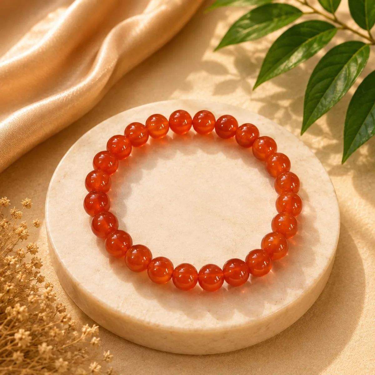 Pulsera de Ágata Cornalina