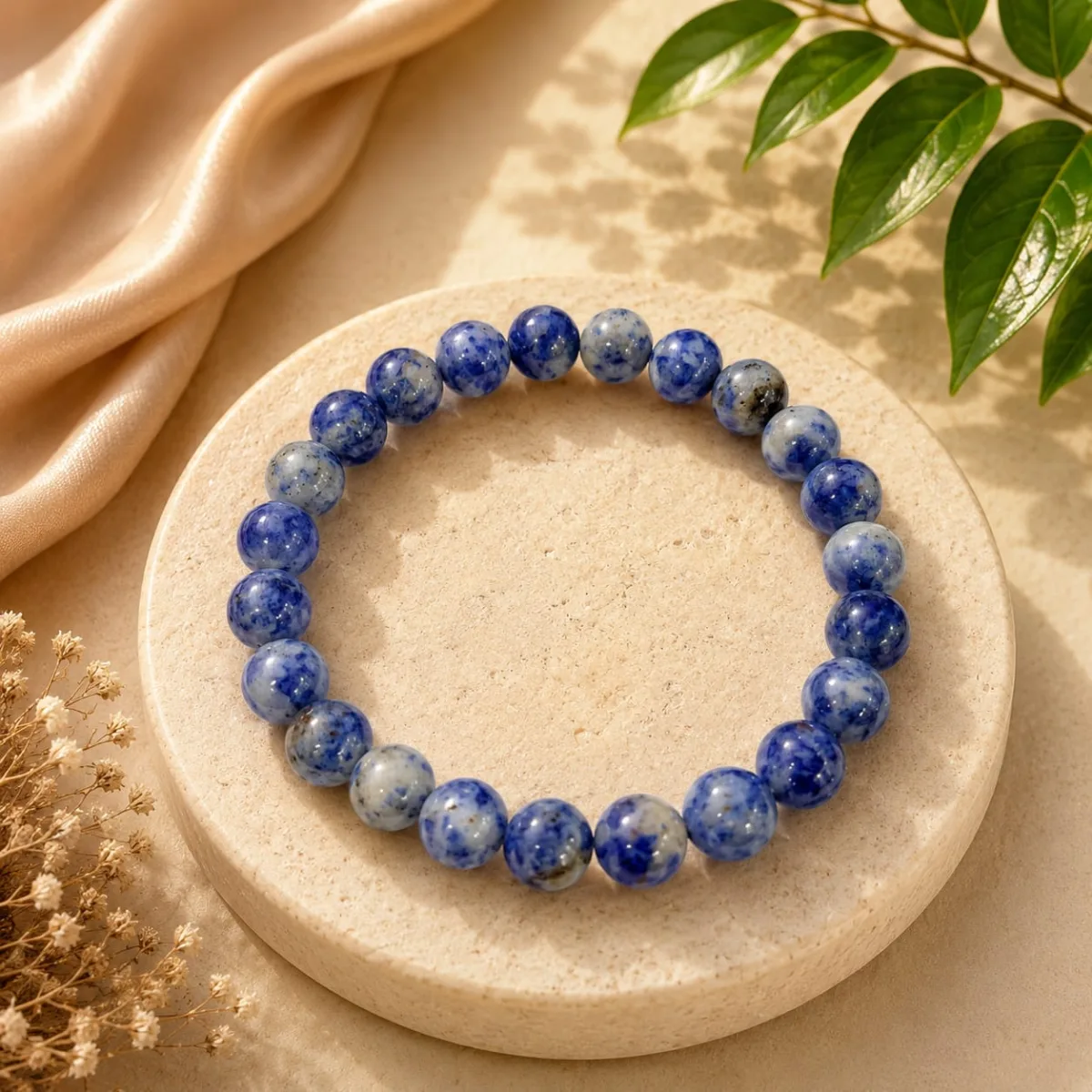 Pulsera de Sodalita