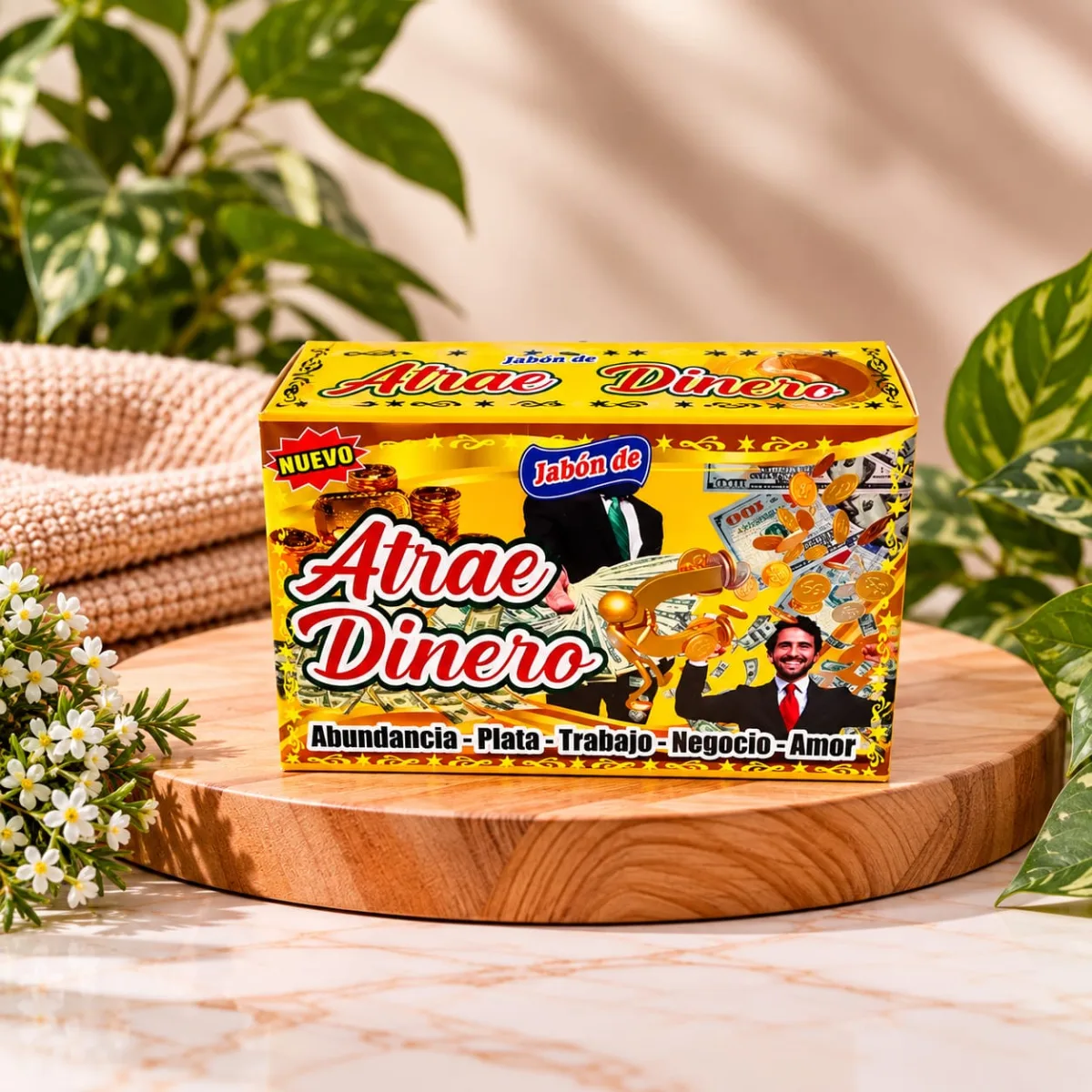 Jabón Esotérico Atrae Dinero