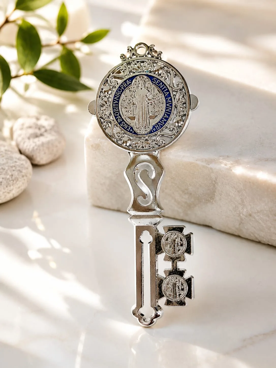 Llave de Fantasia San Benito Plateada