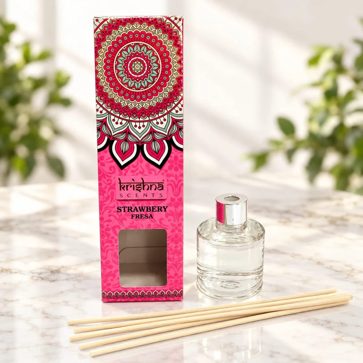 Aromatizador Krishna Strawberry (Frutilla) 50 ml