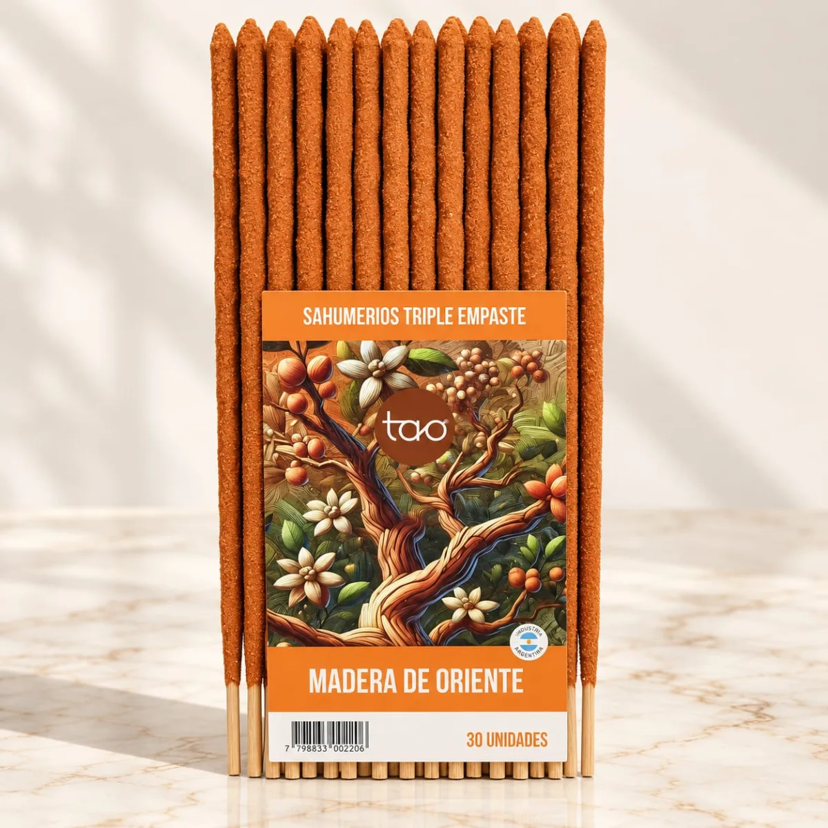Incienso de Madre Sahumerio Triple Empaste Madera de Oriente