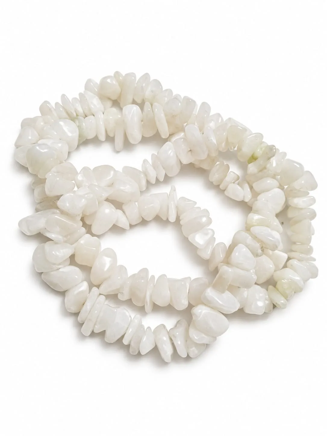 Hebra de Chips Grandes Cuarzo Blanco 39 cm