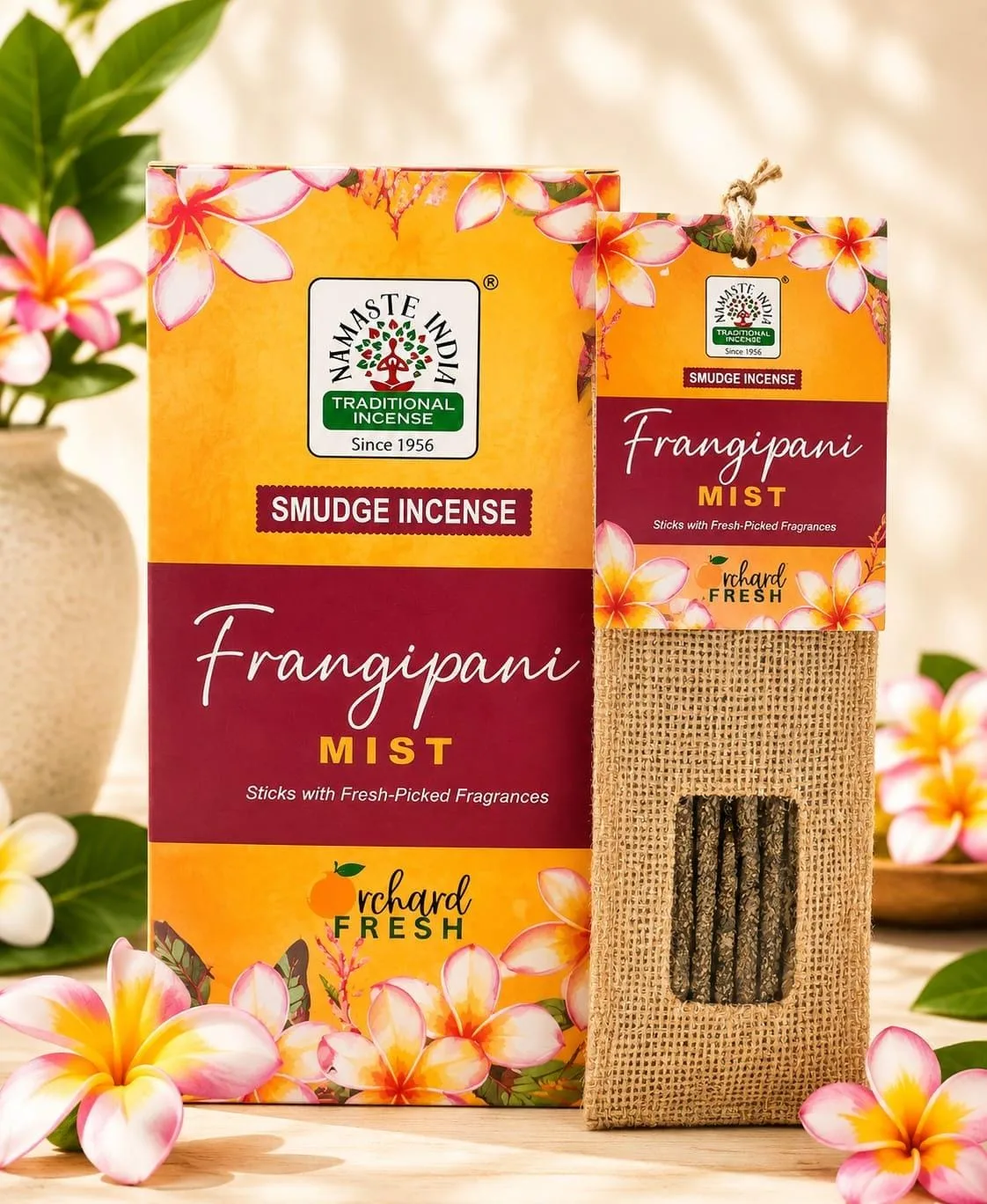 Incienso Namaste India Smudge Frangipani Mist (Frangipani)