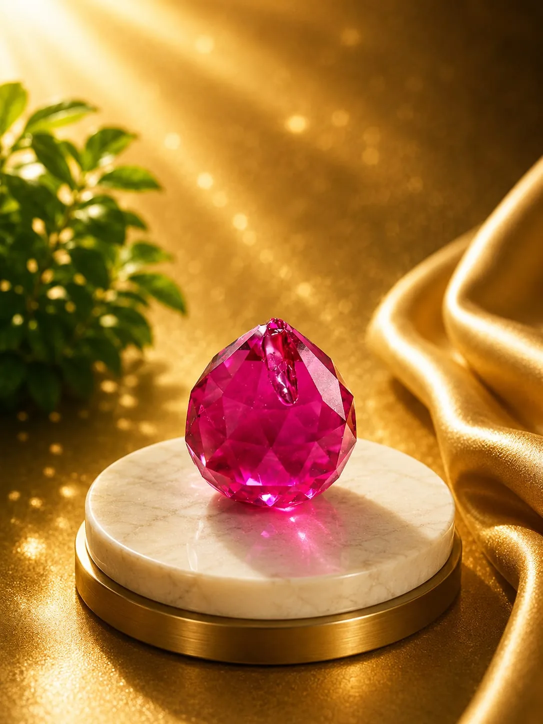 Prisma de Vidrio 30 mm - Fucsia