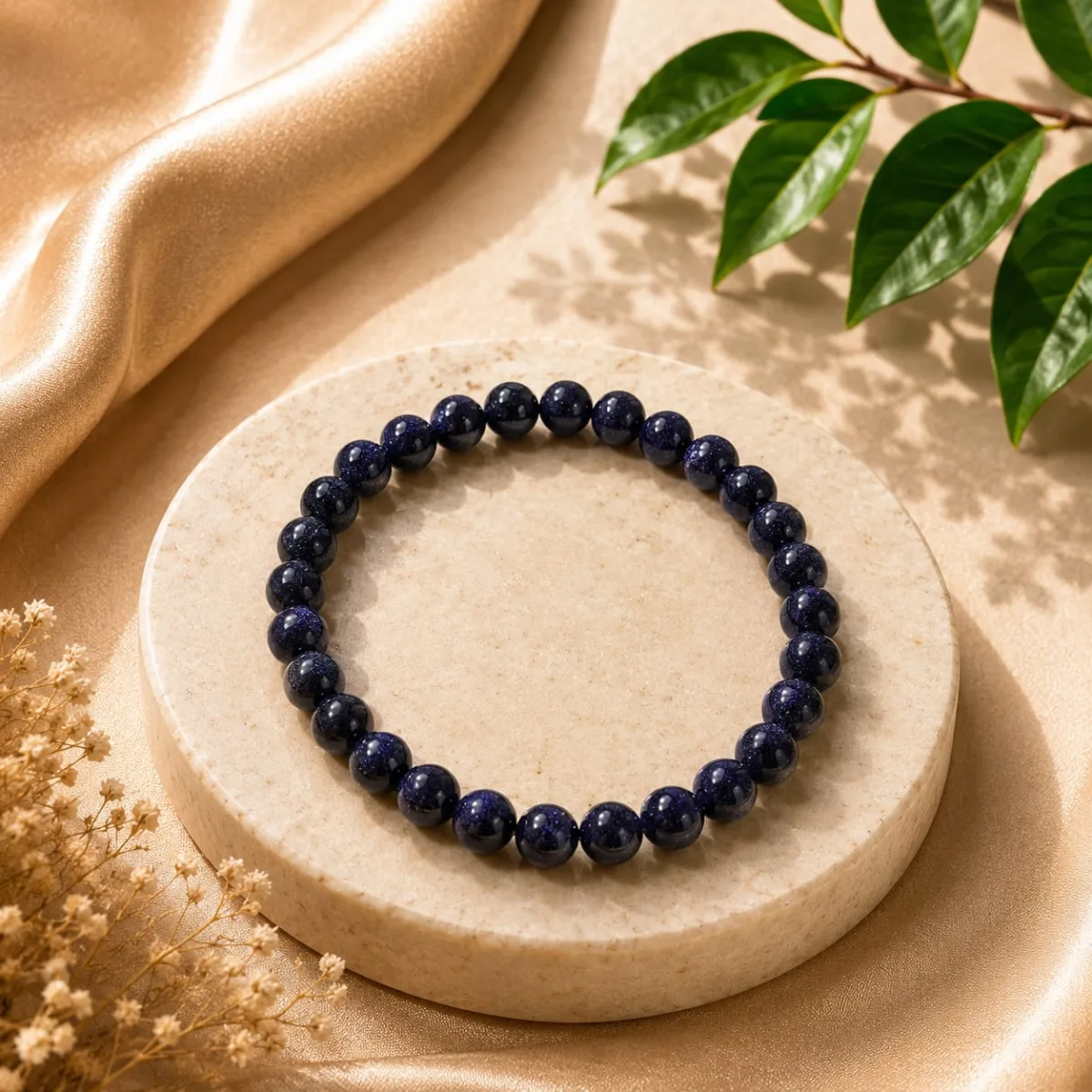 Pulsera de Lluvia de Estrella 6MM