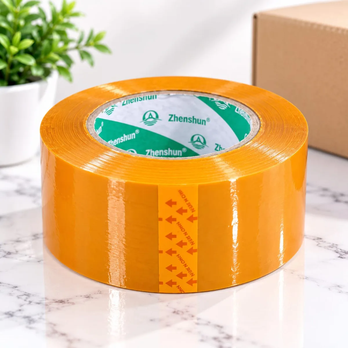 Cinta de Embalaje Ámbar 4,8 cm x 200 m