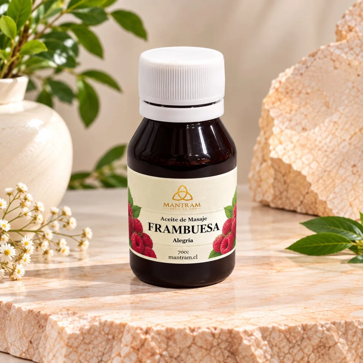 Aceite de Masaje Frambuesa 70 cc