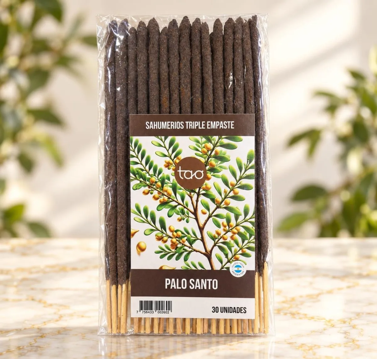 Incienso de Madre Sahumerio Triple Empaste Palo Santo